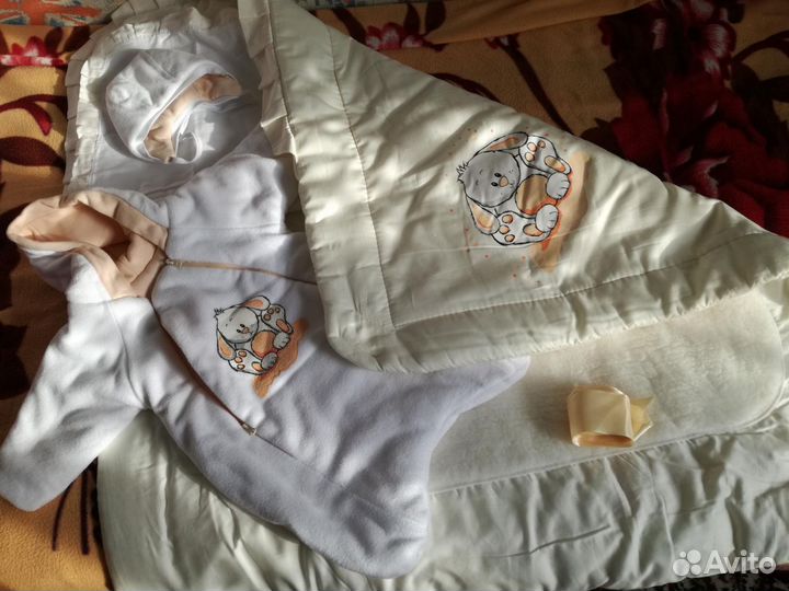 Конверт одеяло на выписку