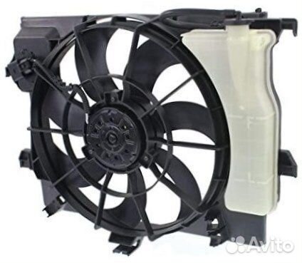 Вентилятор охлаждения в сборе kia rio 2011 года