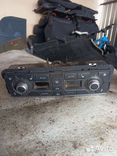 Блок управления климат контролем Audi A8 D3