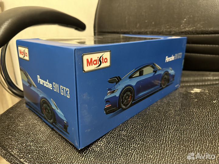 Модель авто 1:18 porsche 911 gt3