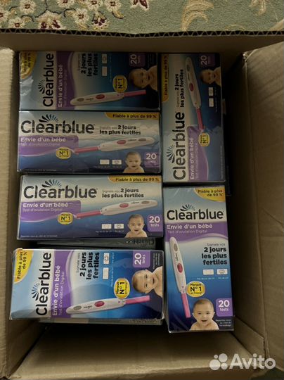 Тест на овуляцию clearblue - в наличии