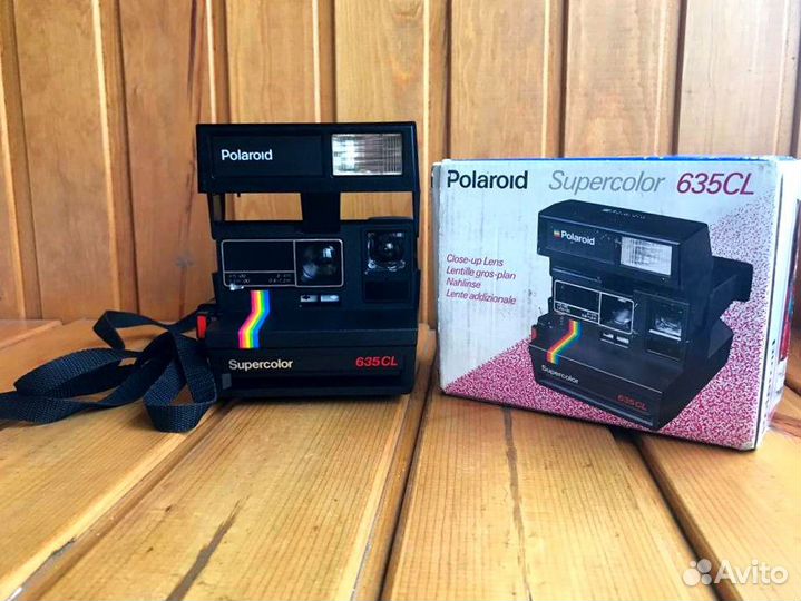 Polaroid supercolor 635CL (раритет, ссср, новый)