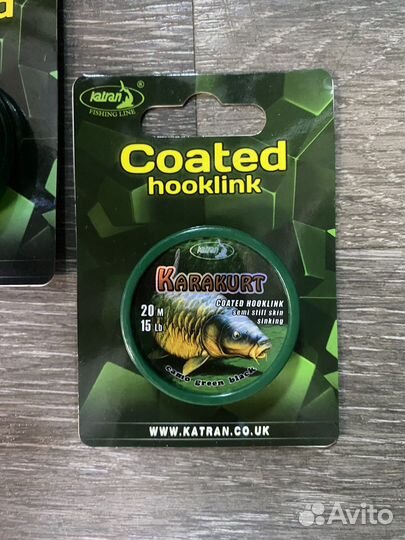 Поводковый материал в оплетке Katran Karakurt