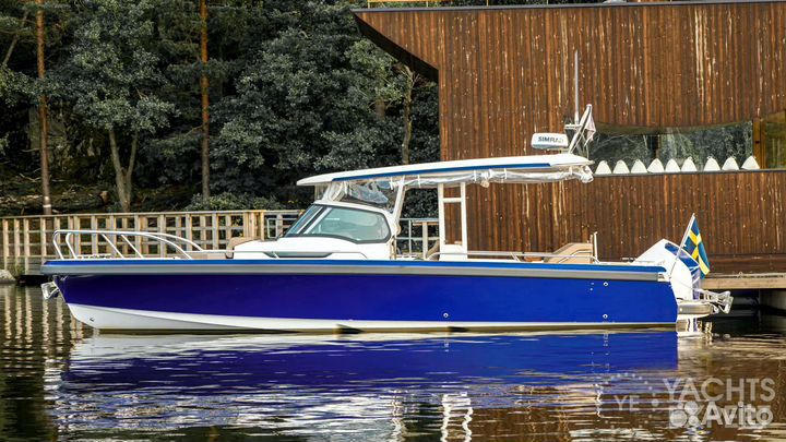 Шведский катер Nimbus T9, 2020 года