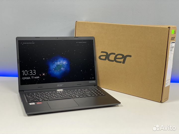 Игровой Acer с SSD256g 8g озу Radeon 625