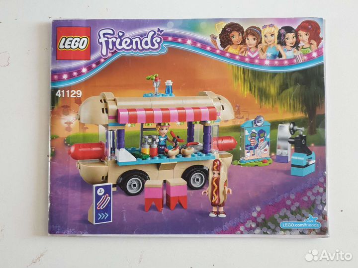 Конструктор lego Friends 41129 Киоск с хот-догами