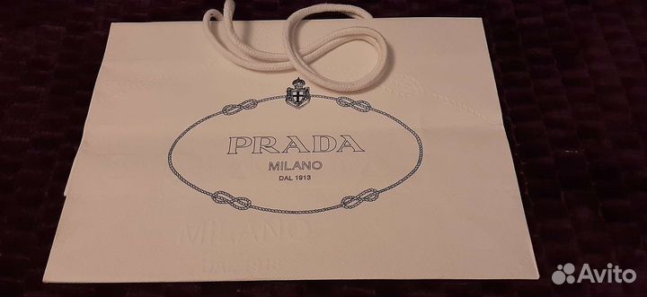 Пакет подарочный Prada