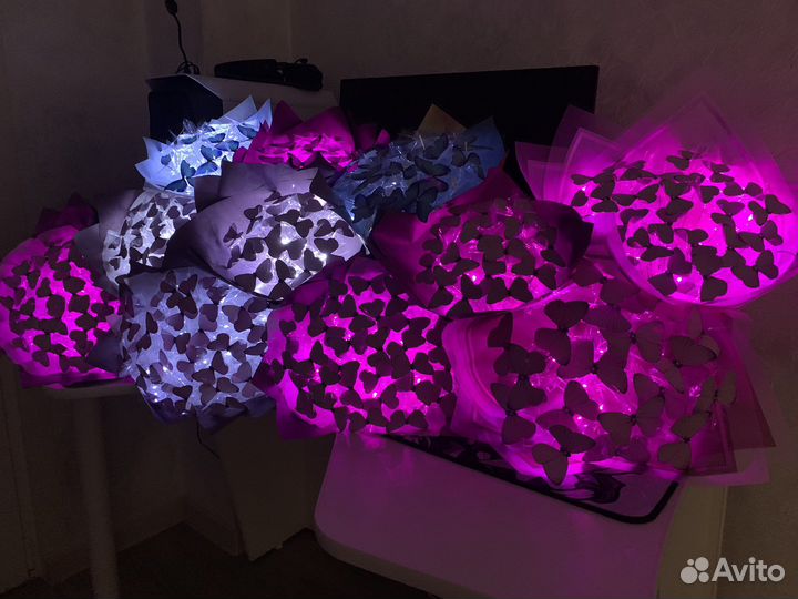 Букет из бабочек