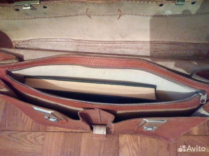 Портфель кожаный Винтаж