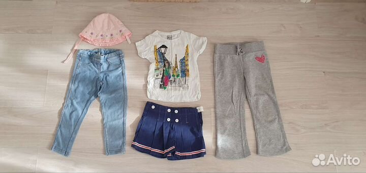 Детские вещи для девочки пакетом