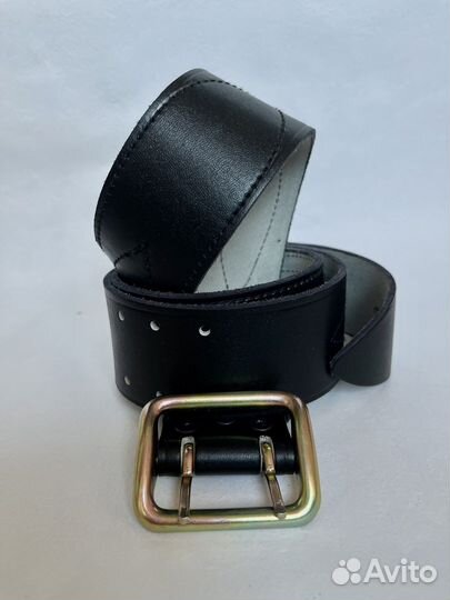 Ремень кожаный офицерский