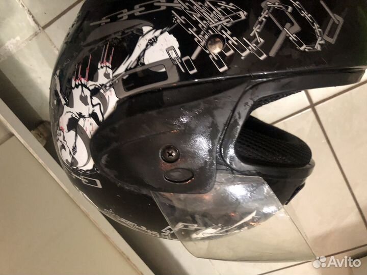 Мотошлем Safe lead