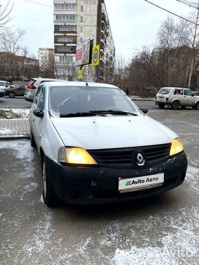 Renault Logan 1.4 МТ, 2008, 100 000 км
