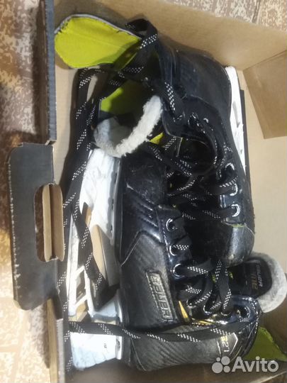 Коньки хоккейные Bauer S 27, Bauer PRO
