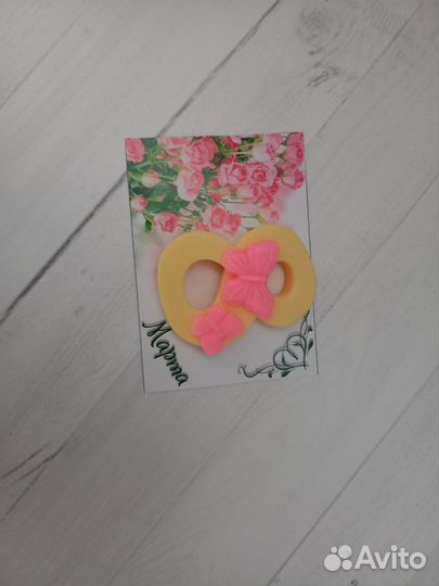 Декоративное мыло на 8 марта