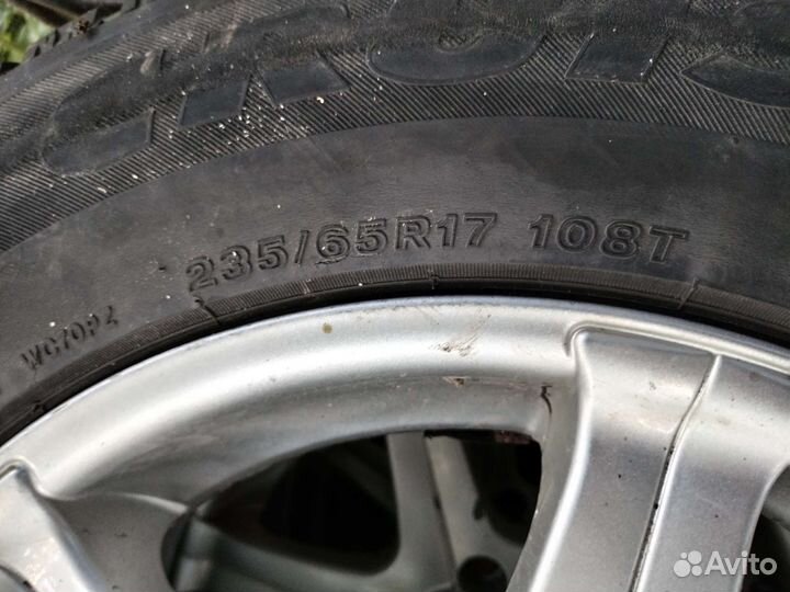 Литые диски р 17 на touareg