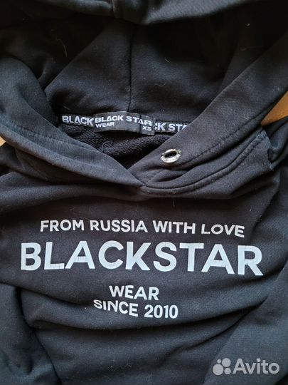Платье толстовка black star