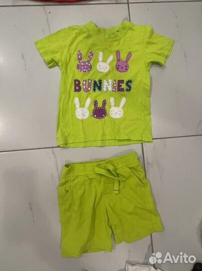 Пакет вещей на девочку 98-104