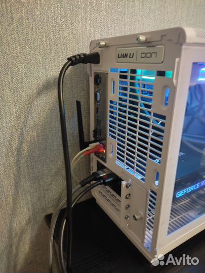 Новый компьютер Игровой RTX3070 красивый белый