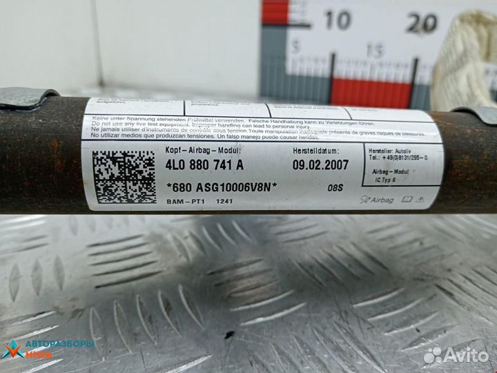 Подушка безопасности боковая (шторка) Audi Q7 4L