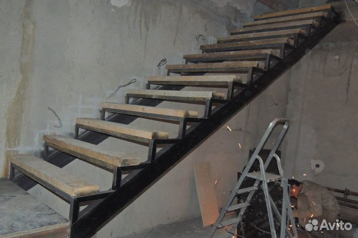 Каркасы лестниц под обшивку