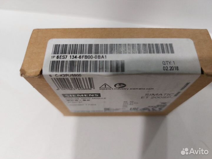 Модуль аналог. входа 6ES7134-6FB00-0BA1