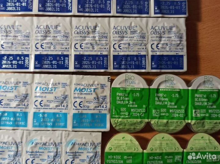 Линзы 1 day acuvue