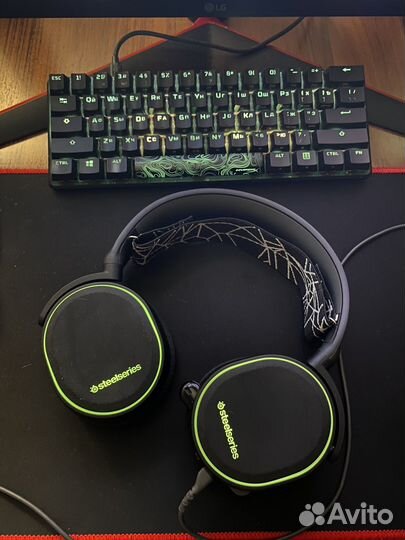 Игровые наушники Steelseries arctis 5