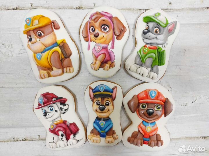 Имбирные пряники и топперы на заказ