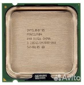Intel Pentium 4 640 3.2GHz 800MHz 2MB