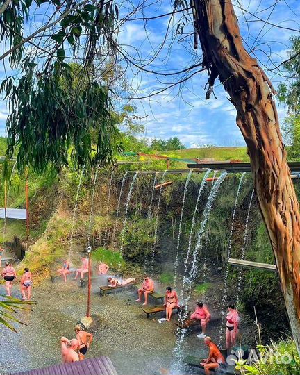 Кындык - термальный, горячии источник