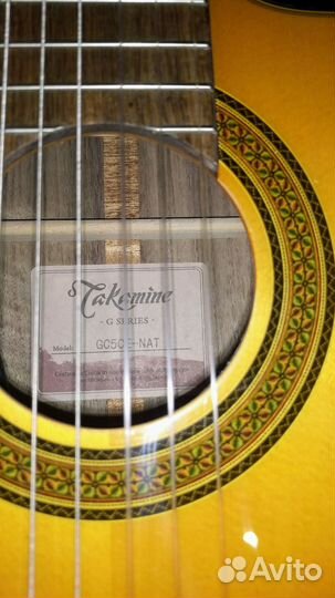 Классическая гитара Takamine GC5CE