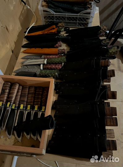 Ножи ручной работы из стали 110х18ш