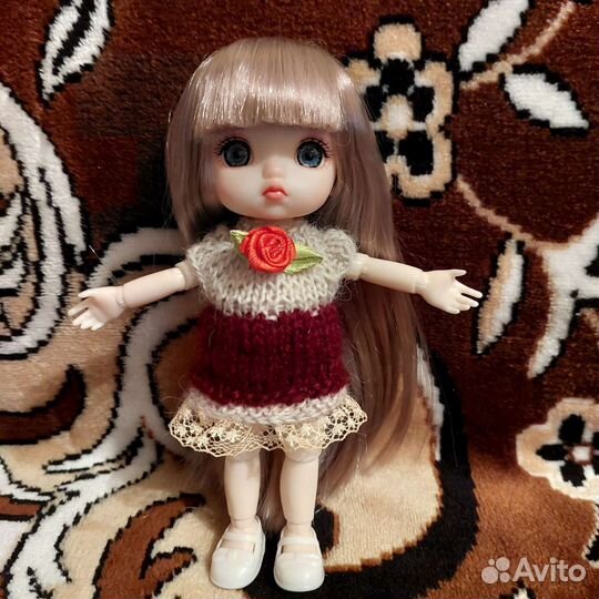 Кукла шарнирная 16 см