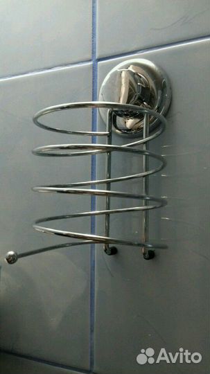 Держатель для фена на вакуумной присоске