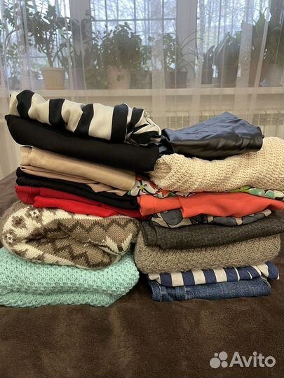 Большой пакет женских вещей 42 44