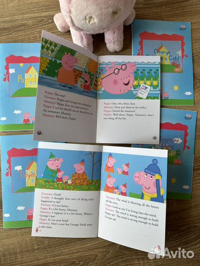 Набор книг на английском Peppa Pig