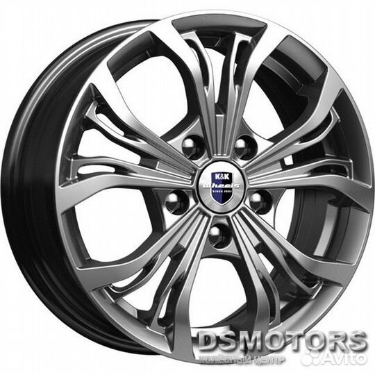 Диски Аламида 7/17 5x108 ET45 d60.1 дарк платинум