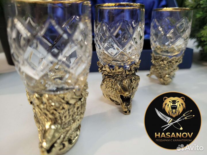 Подарок мужчине набор Стопок перевертыши