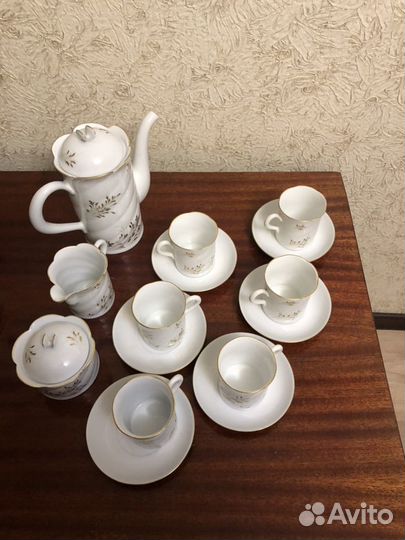 Сервиз кофейный гдр