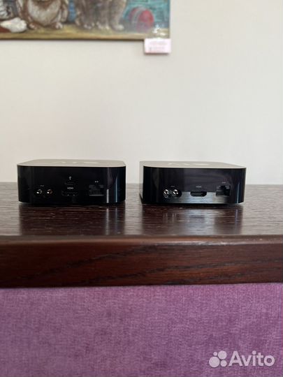 Apple tv 4k 32gb и Apple tv3 32gb