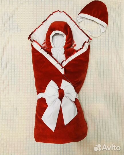 Конверт-Комплект на выписку для девочки