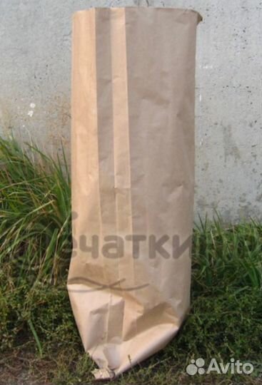 Бумажный мешок прошитый