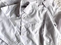 Рубашки белые на мальчика 128р