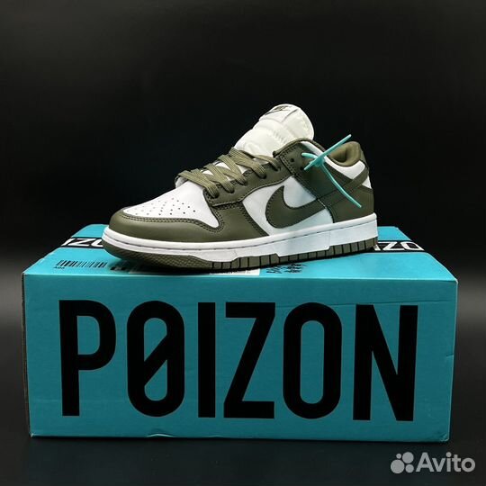 Кроссовки Nike sb dunk low olive