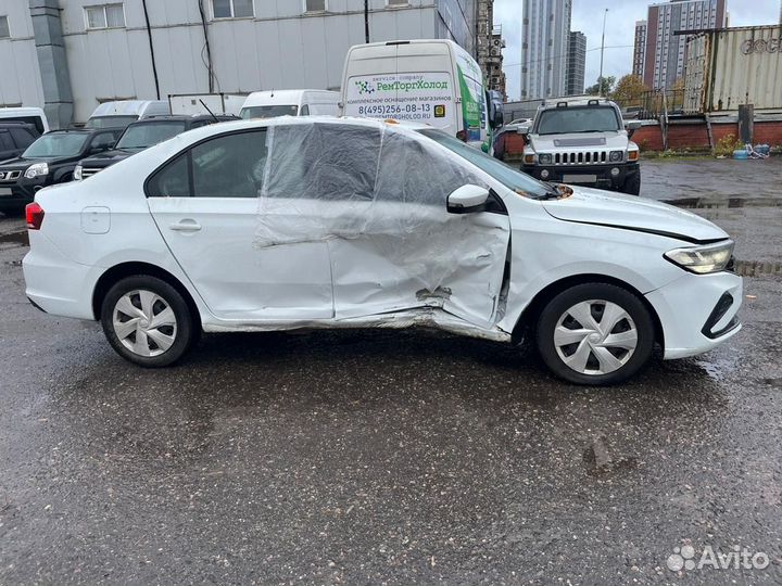 Volkswagen Polo 1.6 AT, 2020, битый, 192 832 км