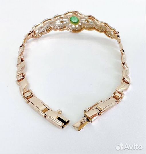 Золотой браслет с бриллиантами 583 пр