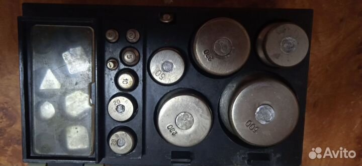 Разновесы аптекарские