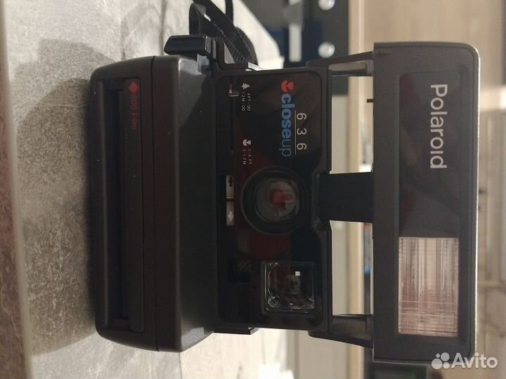 Polaroid 636 closeup