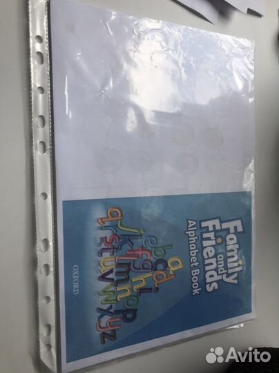 Family and friends alphabet book